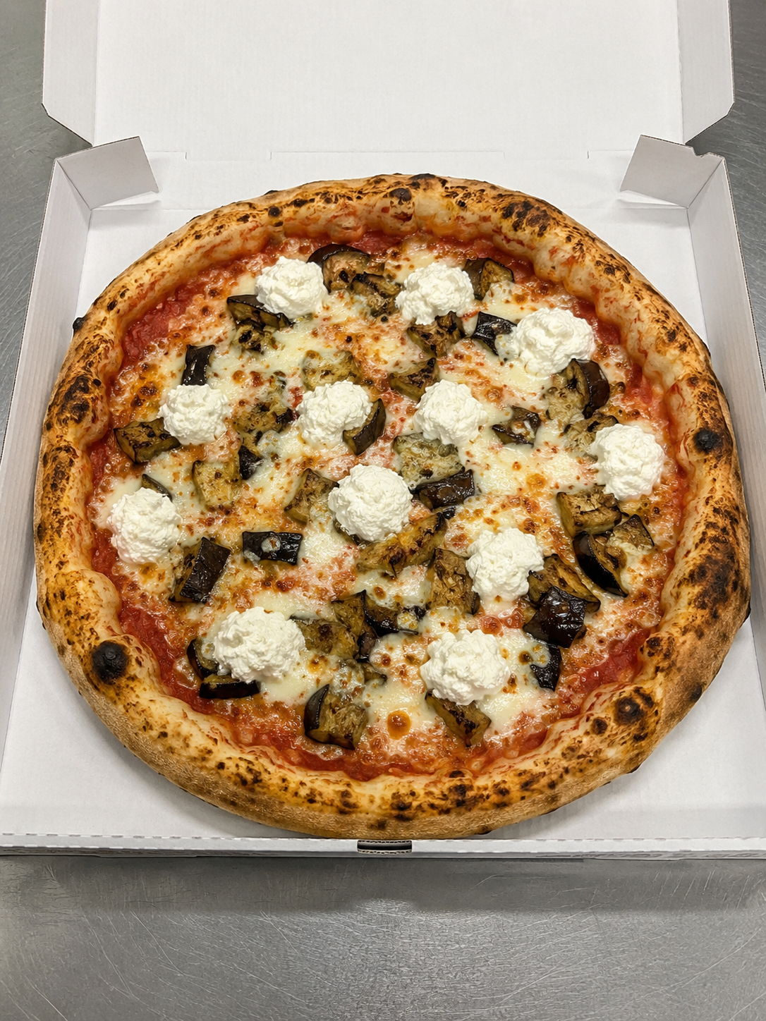 Ricotta e melanzane